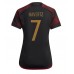Tanie Strój piłkarski Niemcy Kai Havertz #7 Koszulka Wyjazdowej dla damskie MŚ 2022 Krótkie Rękawy